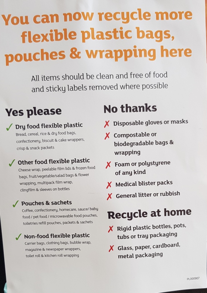 Flexible plastic packaging now accepted for recycling at major supermarkets
